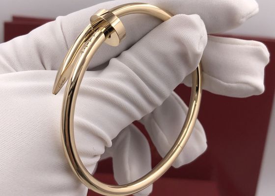 Elegant Creative Certified 18K Gold Bracelet For Birthday Gift