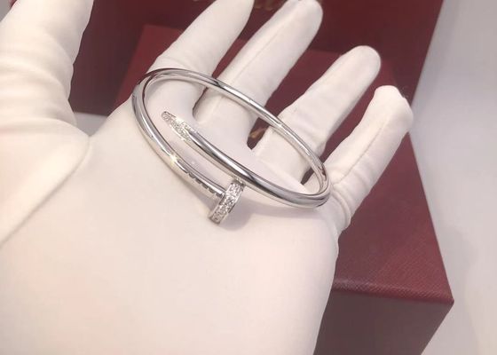 Браслет ногтя Cartier подарка свадьбы уникальный творческий с диамантами